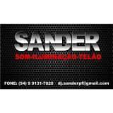 DJ Sander - som e iluminação