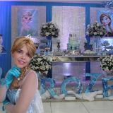 Cover Frozen Personagem vivo