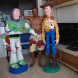 Esculturas em isopor para decoração de festas infa