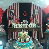 Decoração Piratas.