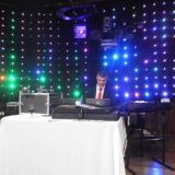 Som + Iluminação + cortina de led + Torre Q20 2m
