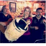 Karlinhos Konti y Pepe Salazar e Tatiana Ferraz
