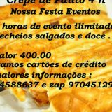 Crepe de palito 4 h