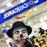 locutor temático , papai Noel zona oeste