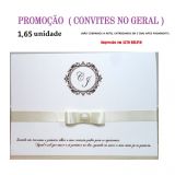 Convites no geral