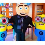 Gru e os Minions Cover Personagens Vivos Animação
