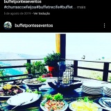 Buffet para confraternização