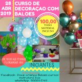 Doce Criança Baloes - Cursos