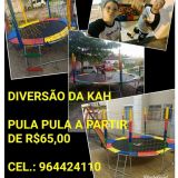 Alugue pula pula com Diversão da Kah