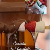 Cascata de chocolate