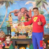 Animação de festa e dj