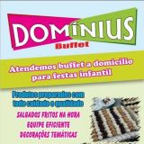 Buffet Domínius - festas em domicílio