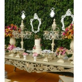 Decorações de casamento e buffet