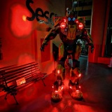 Robô de led Brasilia Bumblebee