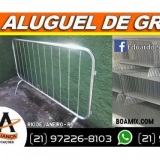 Aluguel de Grades - Gradil de Isolameno Rio de Jan