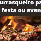 Churrasqueiro para festas em Cotia