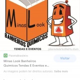 Minas look banheiros químicos cobrimos oferta.