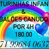 Pinturinhas Infantis & Balões Canudo Salvador