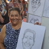 Rogério di Paula Caricaturas ao vivo.