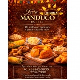 Buffet para festa junina em Brasília DF