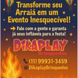 Arraiá com a Dikaplay Brinquedos