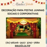 Decoração para festa e eventos juninos em Brasilia