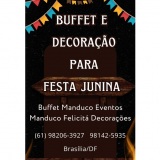 Buffet para festa junina em Brasília DF