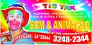 Tictak Animação,filmagem,telão,som,pula Pula,foto.