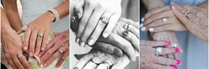 21 <b><b>Ideia</b>s</b> <b><b>Criativa</b>s</b> para as Fotos de Alianças no Dia do <b>Casamento</b>