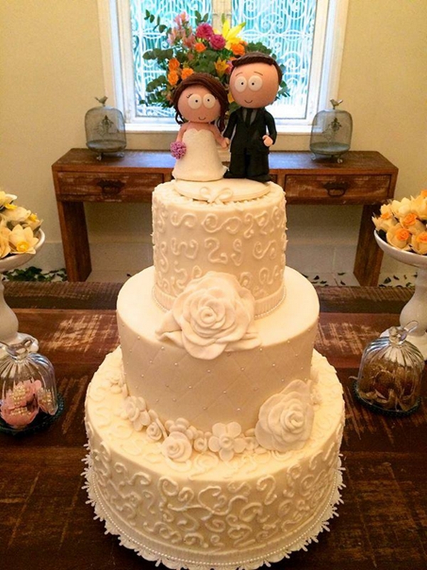 Ideias para bolo de casamento especial