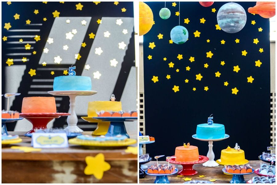 Temas de eventos incríveis: Festa no espaço