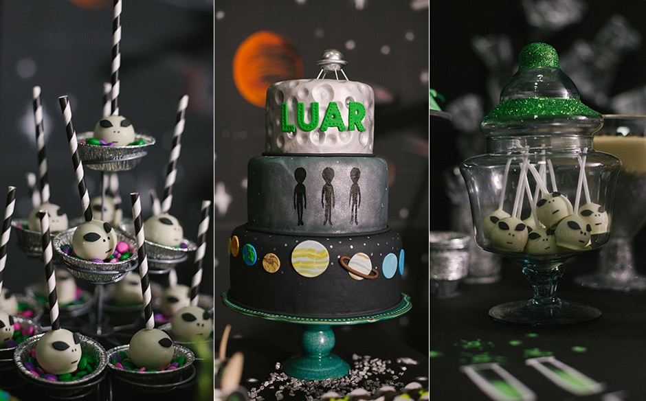 Temas de eventos incríveis: Festa no espaço
