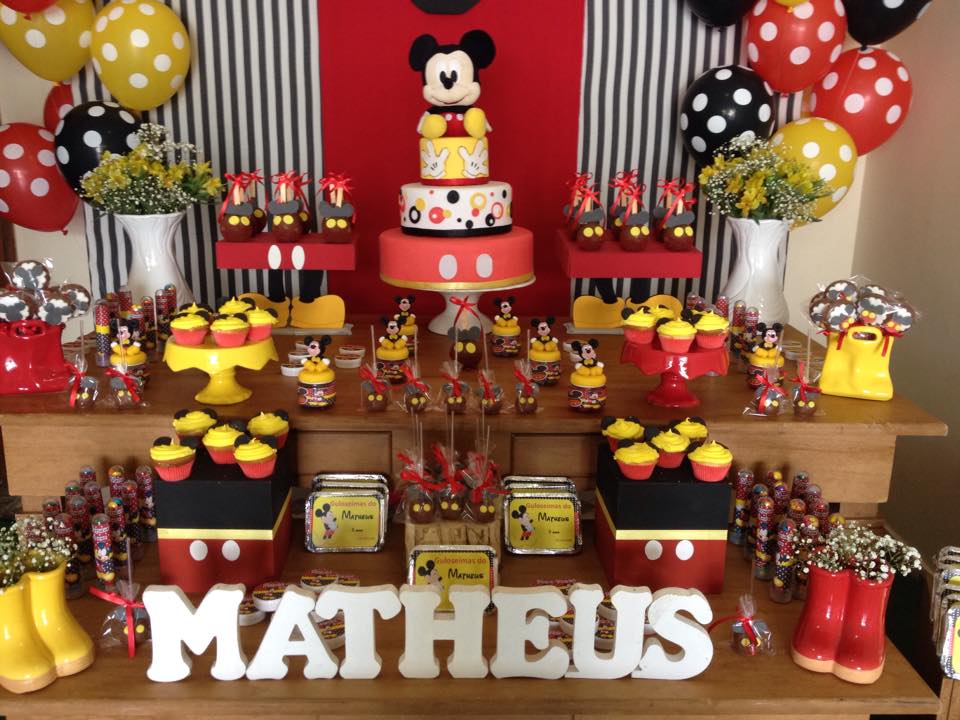 Temas de eventos incríveis: festa do Mickey