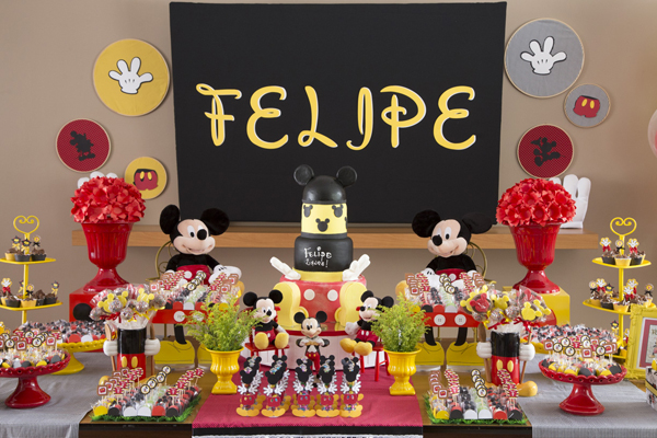Temas de eventos incríveis: festa do Mickey