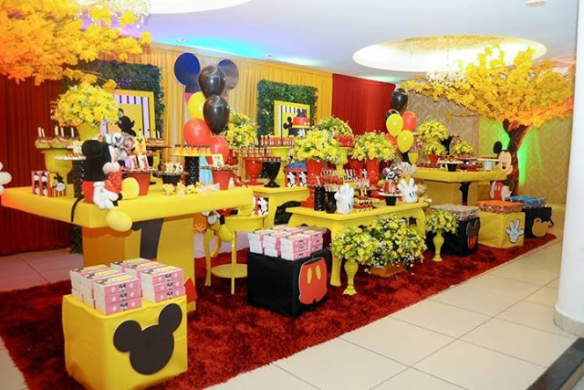 Temas de eventos incríveis: festa do Mickey