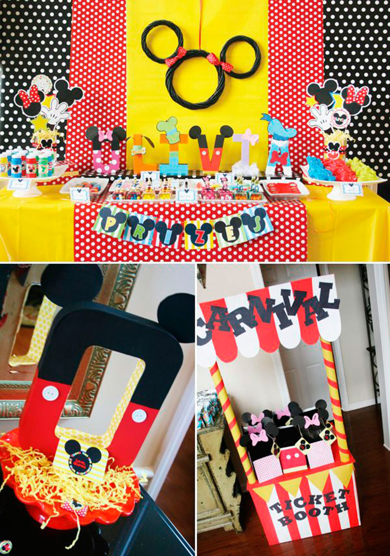 Temas de eventos incríveis: festa do Mickey