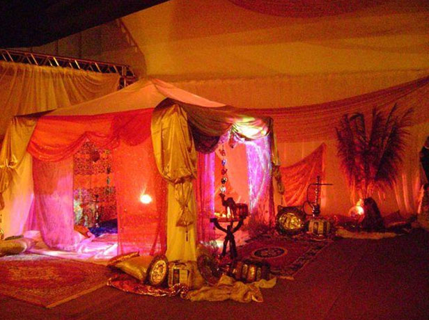 Temas de eventos incríveis: festa árabe