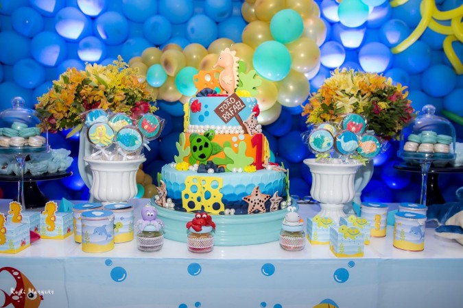 Temas de eventos incríveis: festa fundo do mar