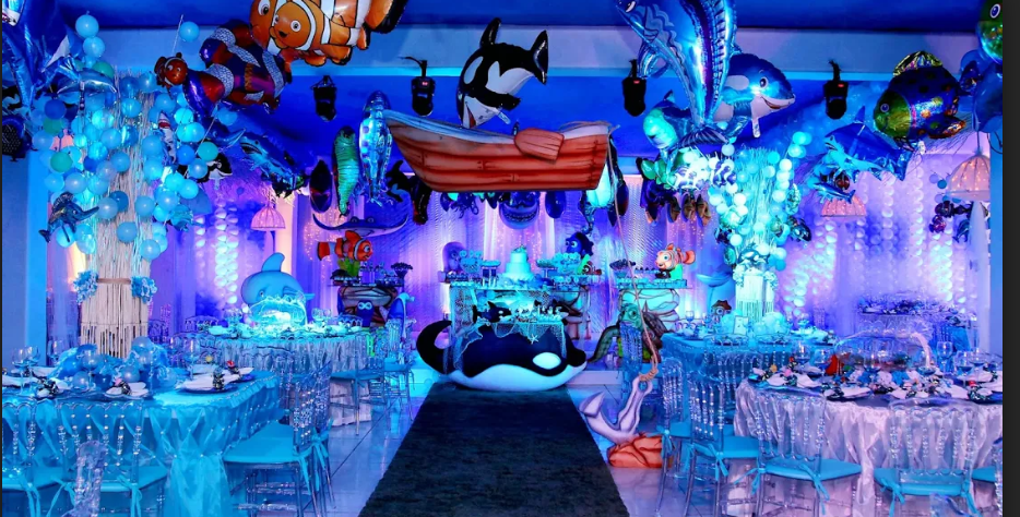Temas de eventos incríveis: festa fundo do mar