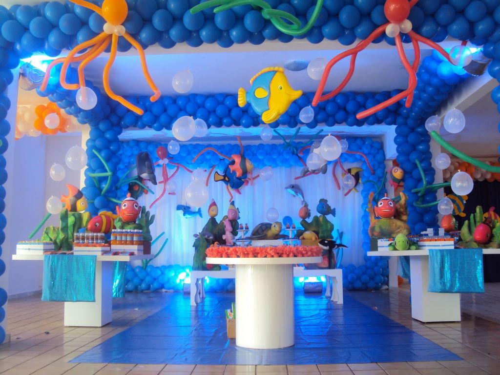 Temas de eventos incr&iacute;veis: festa fundo do mar