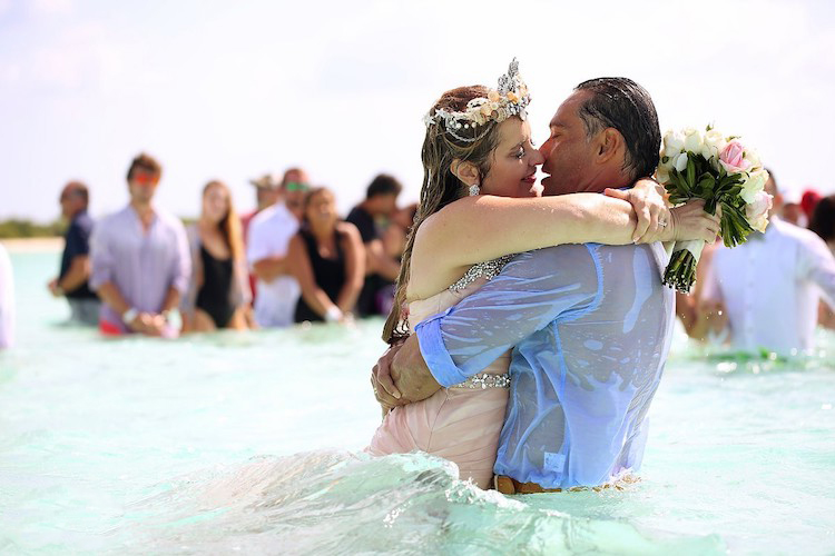 Ideias para eventos: casamento na &aacute;gua