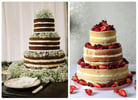 Tendência para casamentos: Naked Cake