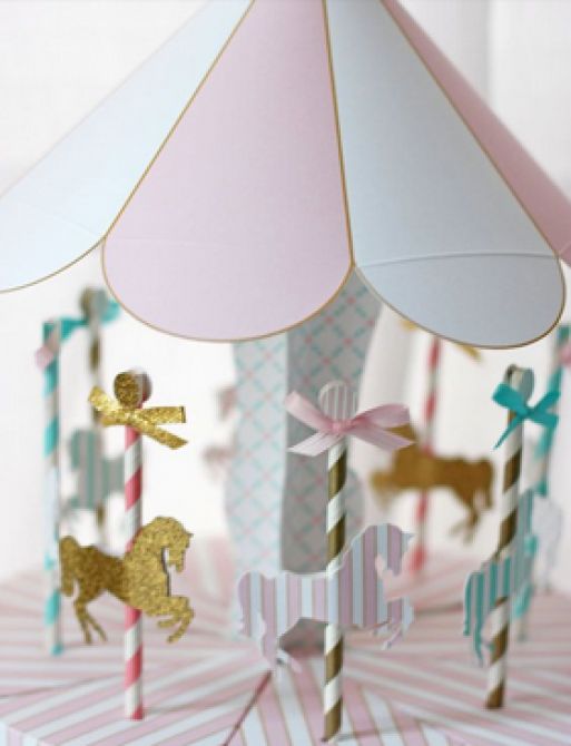 Carrossel - Decoração de Mesa Carrossel - Decoração de Mesa
