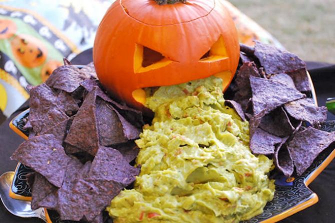 abobora-vomita-guacamole- Abóbora que vomita guacamole