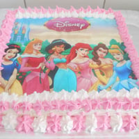 Bolo Princesas.