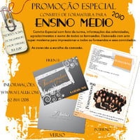 PROMOÇÃO CONVITES ENSINO MÉDIO