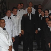 Maître Jamor e Equipe de garçom.