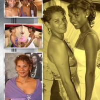 Com mamãe!
