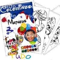 Revista de colorir - Mickey