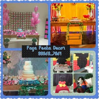 Faça Festa agora tambem com decoração.